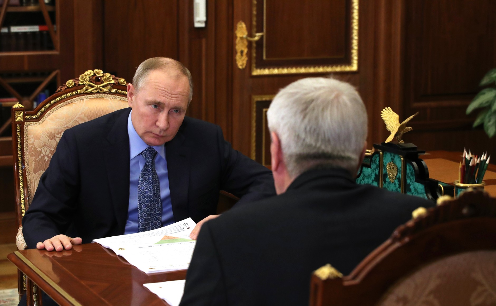 Владимир Путин встретился с начальником Федеральной службы финансового мониторинга
