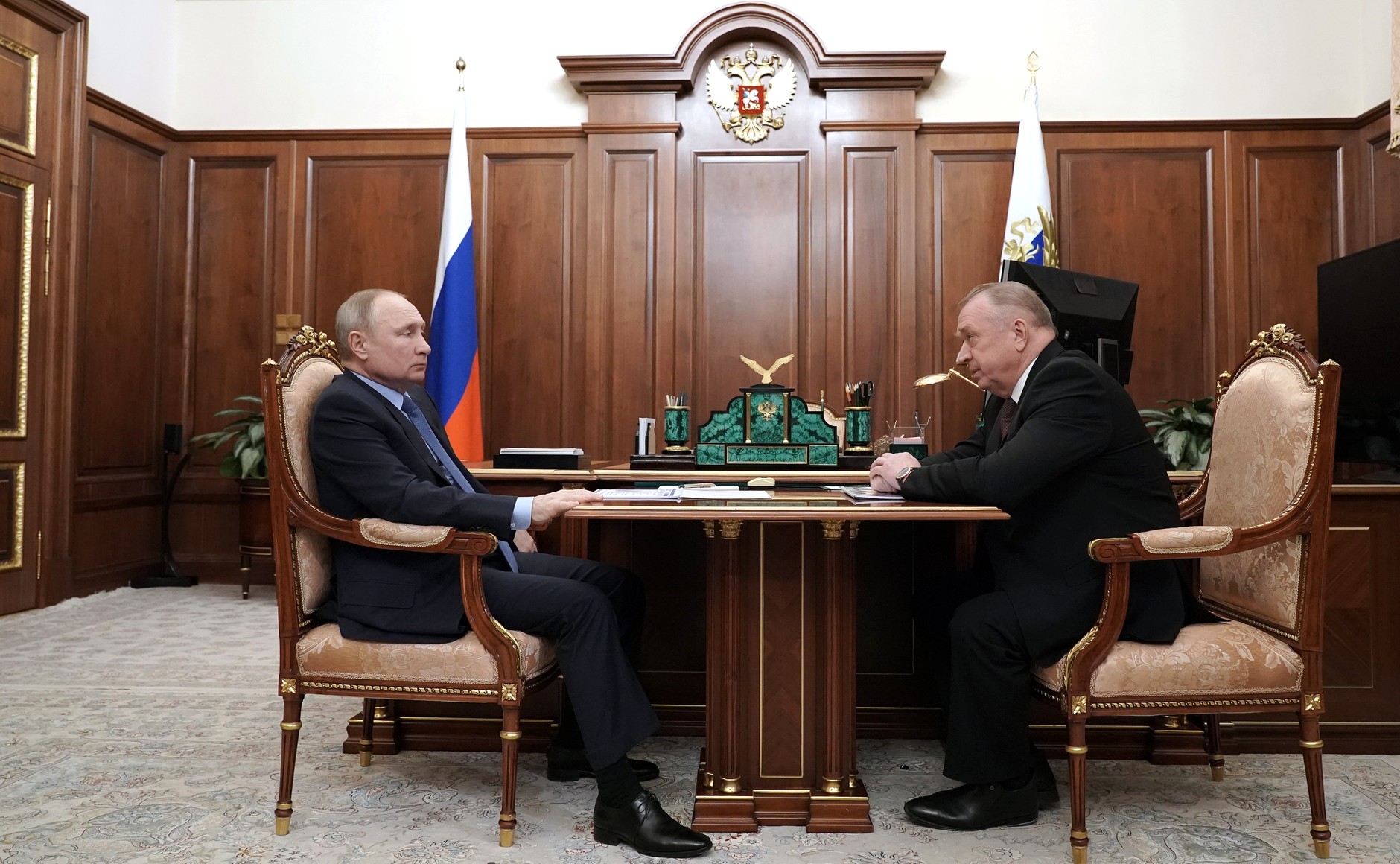 Поддержку бизнеса и международное сотрудничество обсудил глава ТПП с Владимиром Путиным