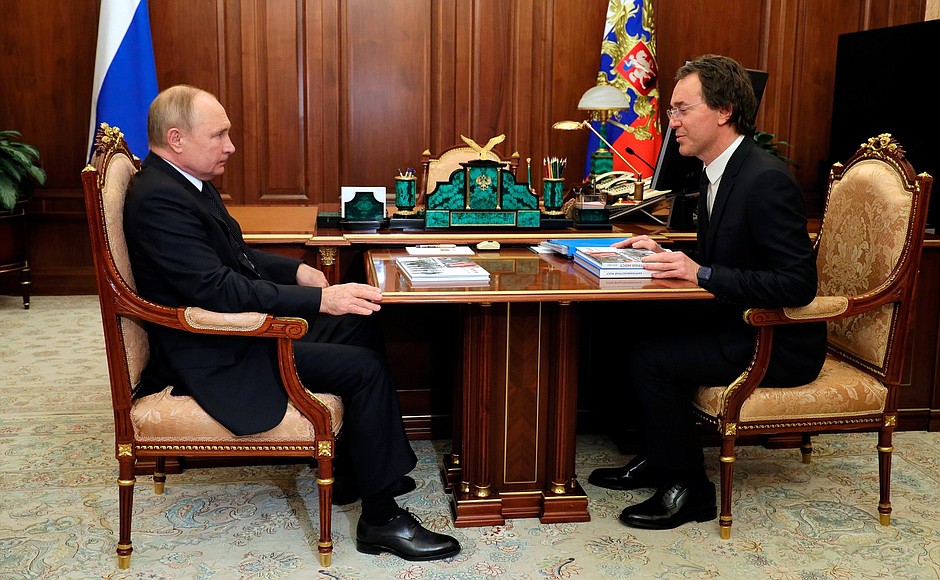 Путин встретился с руководителем «БТС-МОСТ»
