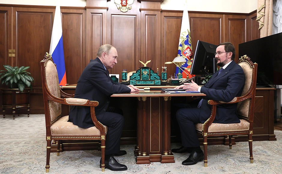 Владимир Путин встретился с главой «Деловой России»