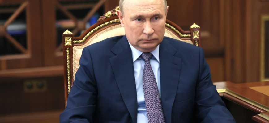 Путин заявил о военной операции в Украине