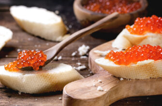 новый год, икра, еда