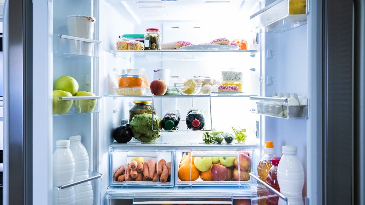 продукты, холодильник