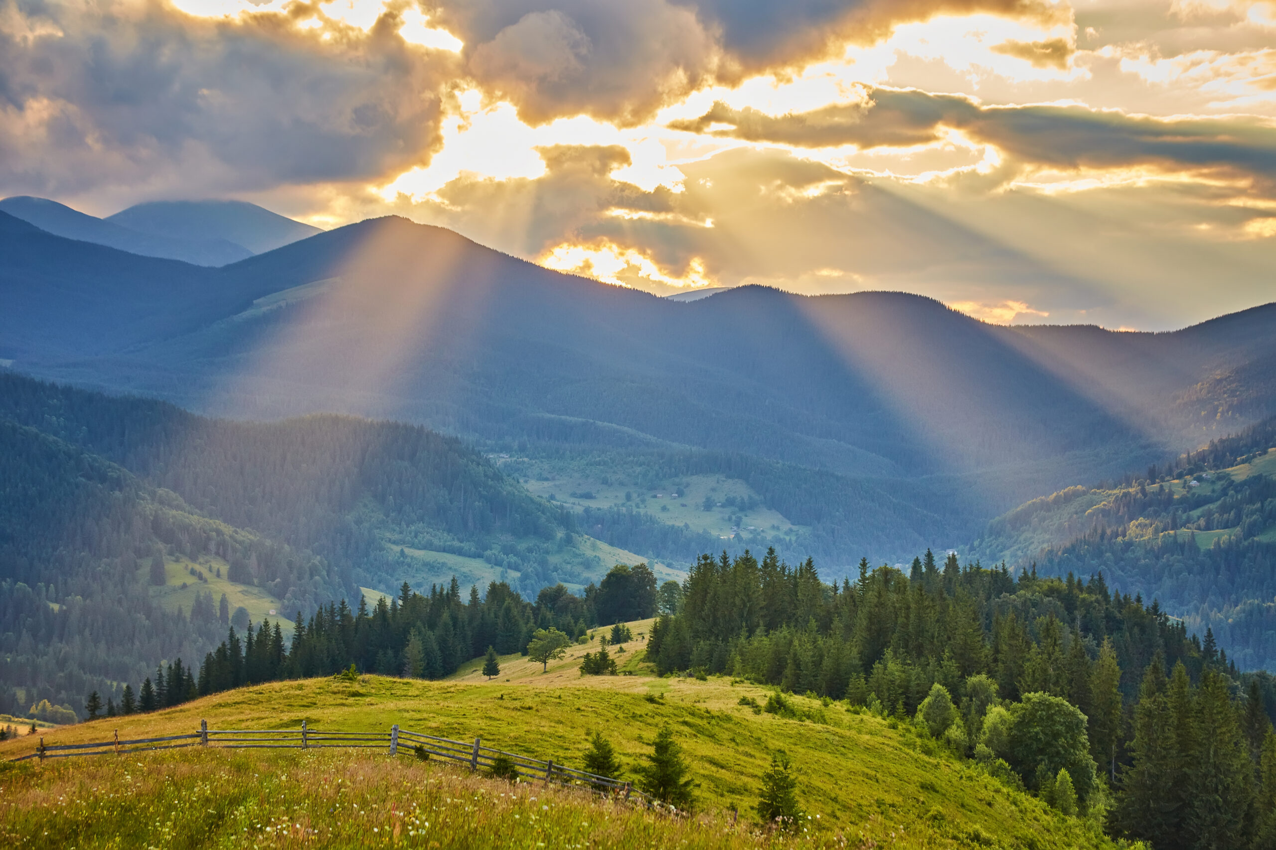 горы, Кавказ