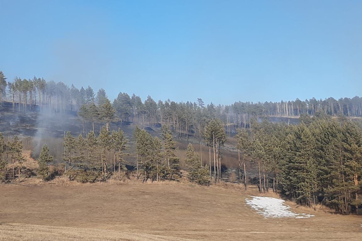 лесной пожар Иркутская область