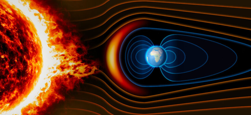 магнитная буря, вспышка на солнце