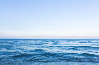 море, вода, горизонт, пейзаж