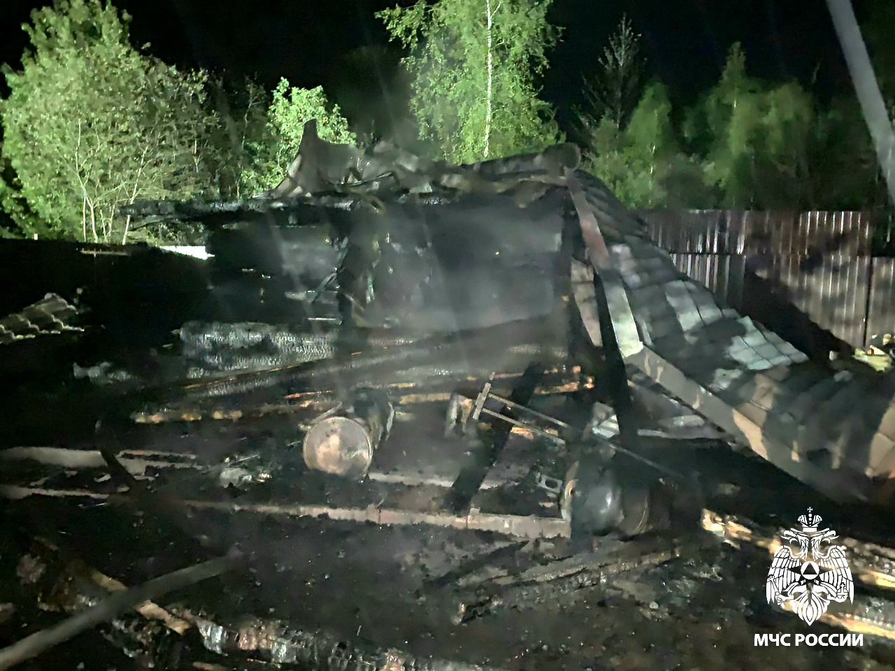 Смолянин получил ожоги в своей бане