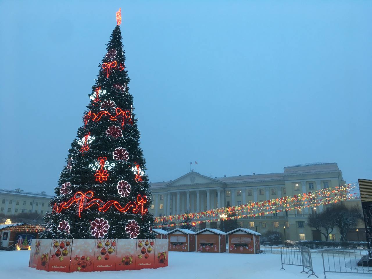 Новый год, Смоленск
